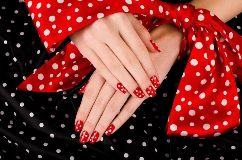 Визитки маникюр