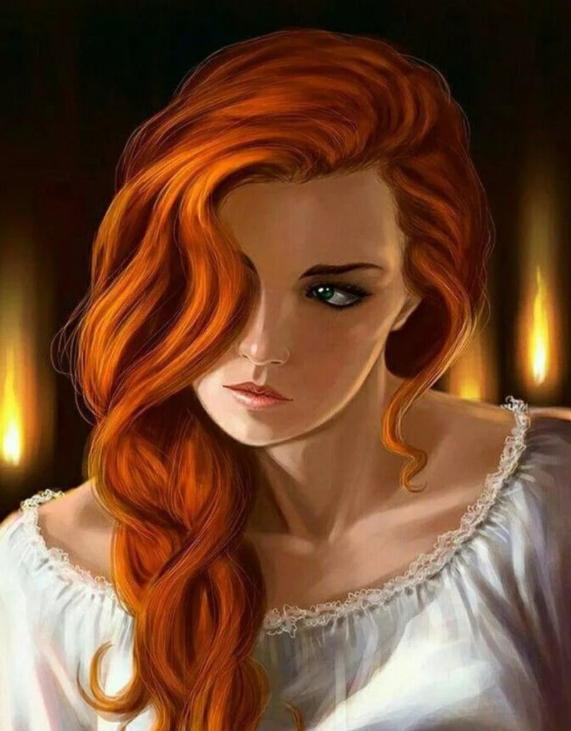 Красивые мультяшные девочки