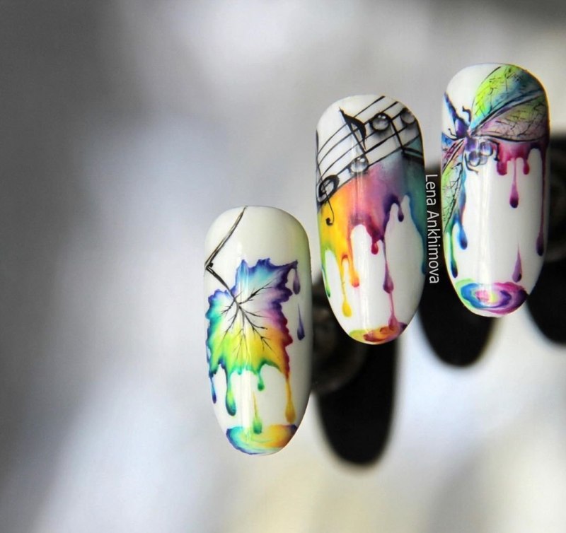 Аеварельна ноштях осень