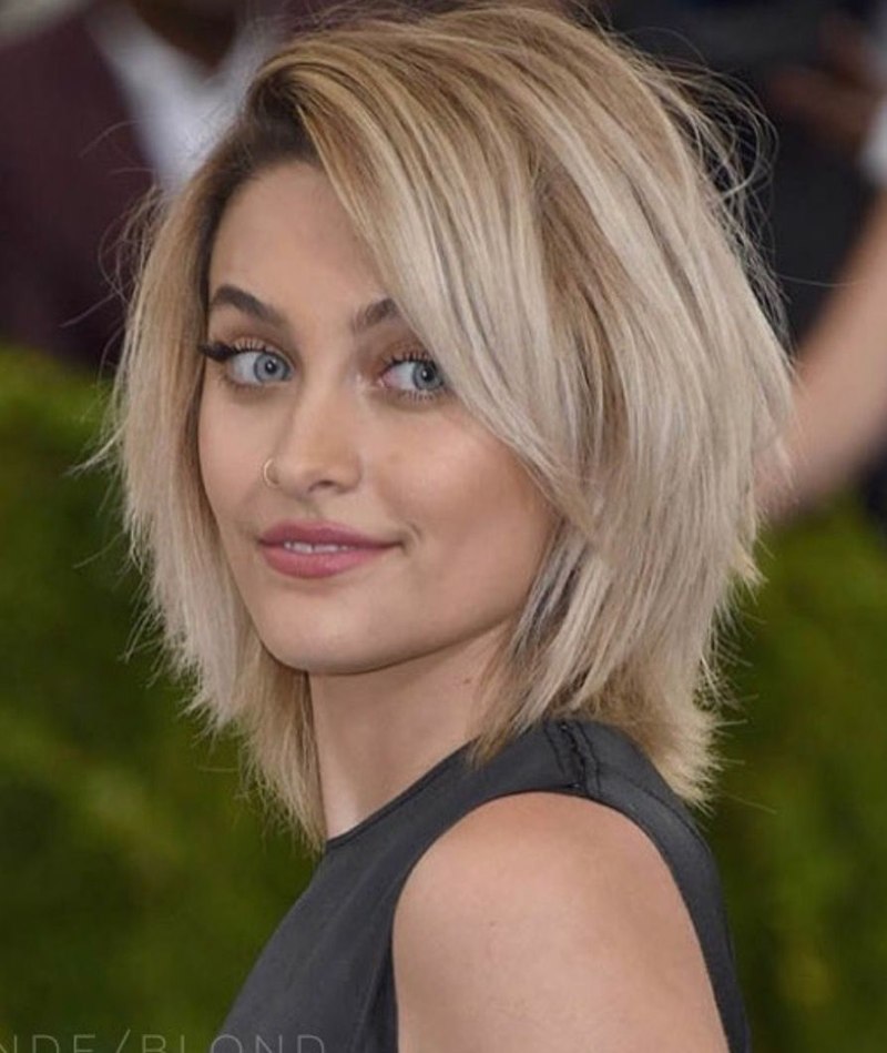 Стрижка французский Боб удлиненная этапы