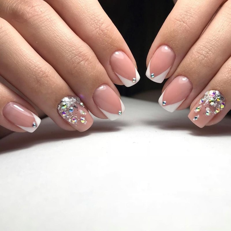 Ногти френч