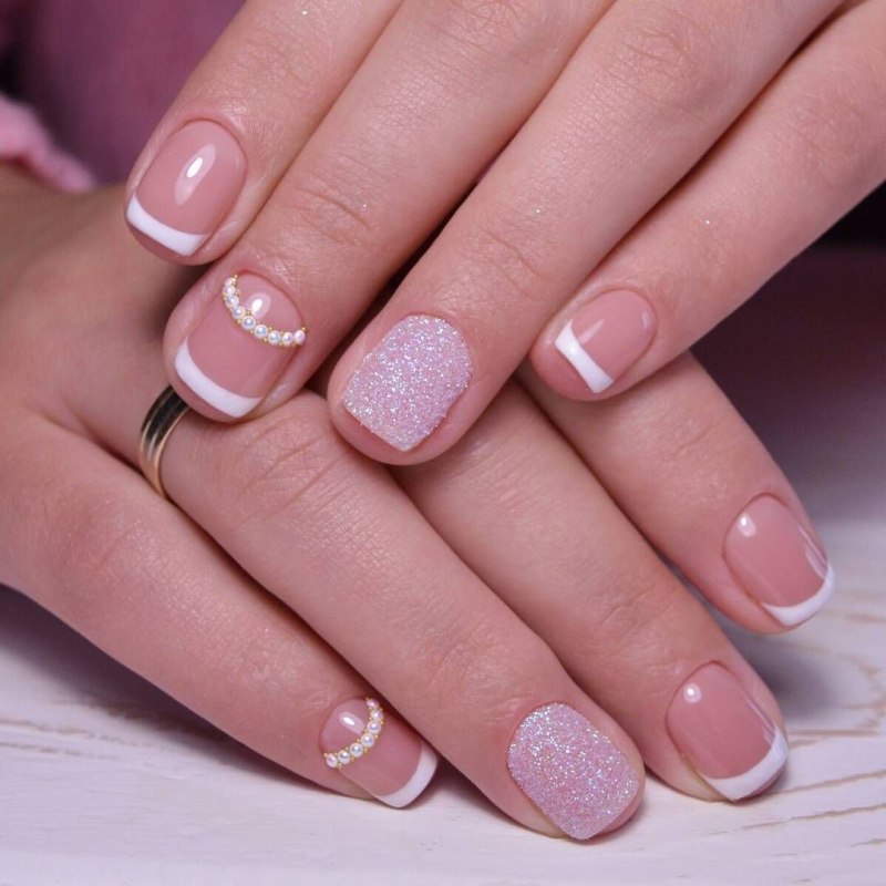 Ногти френч