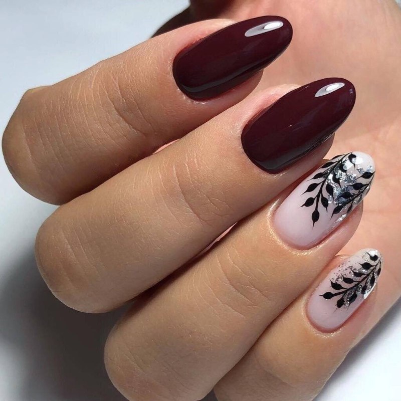 Ногти дизайн новинки 2020 миндаль