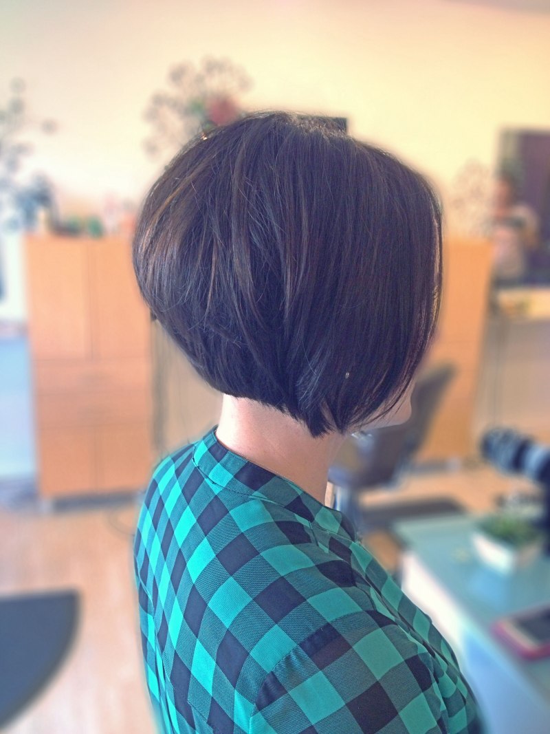 Блондинка с короткой стрижкой СГ сеины