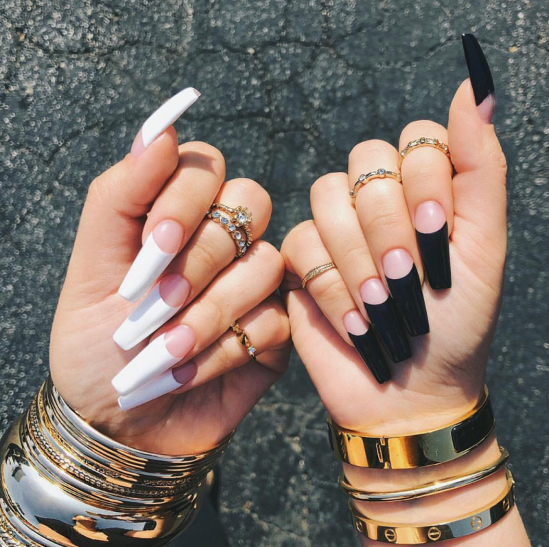 Нюд миндаль омбре