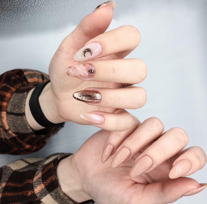 Маникюр разные руки