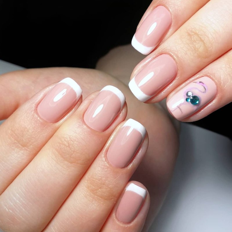 Френч градиент омбре