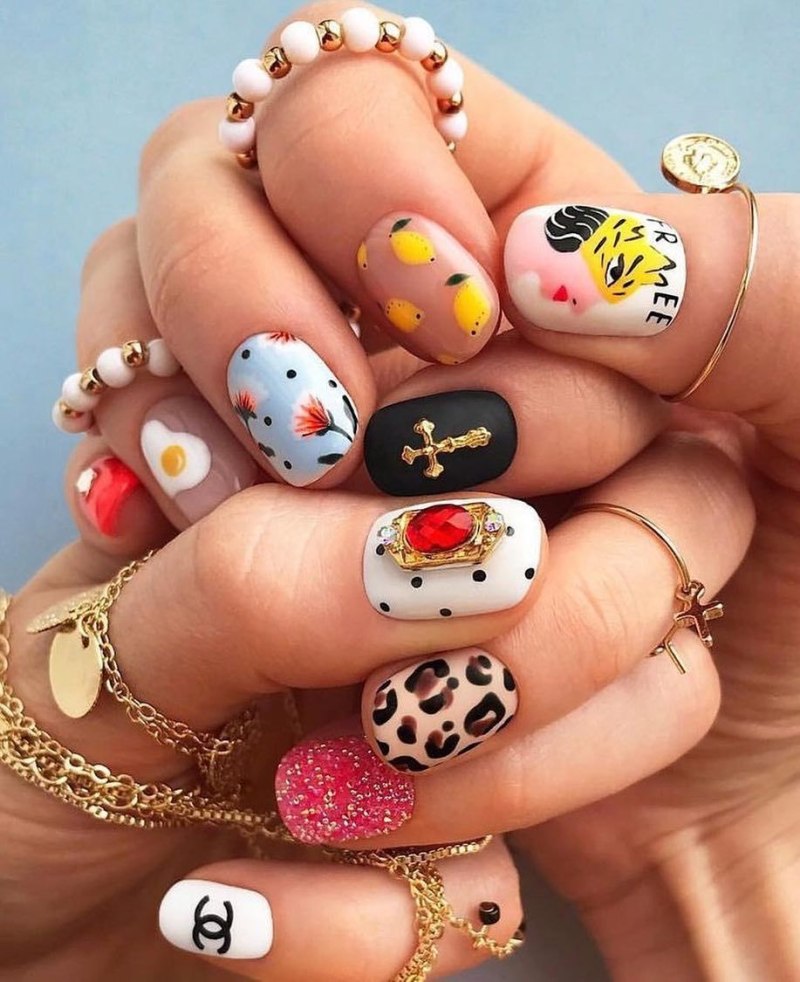 Ногти инди КИД