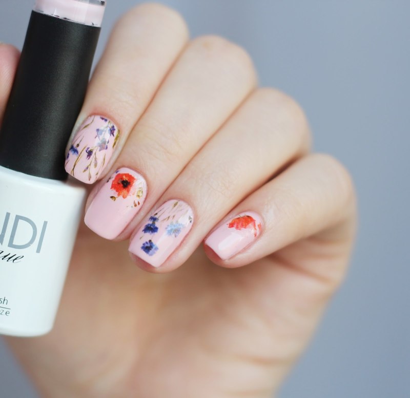 Ногти в стиле инди КИД