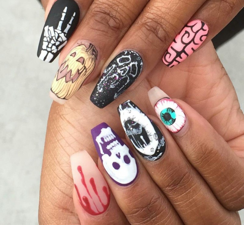 Стили ногтей на короткие ногти