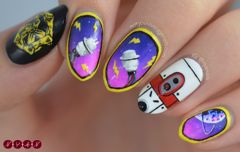 Маникюр в стиле инди КИД