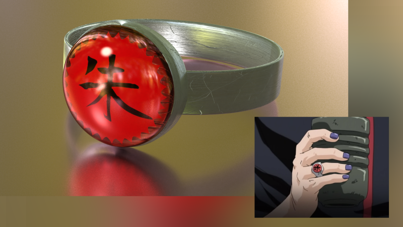 Итачи Учиха ногти