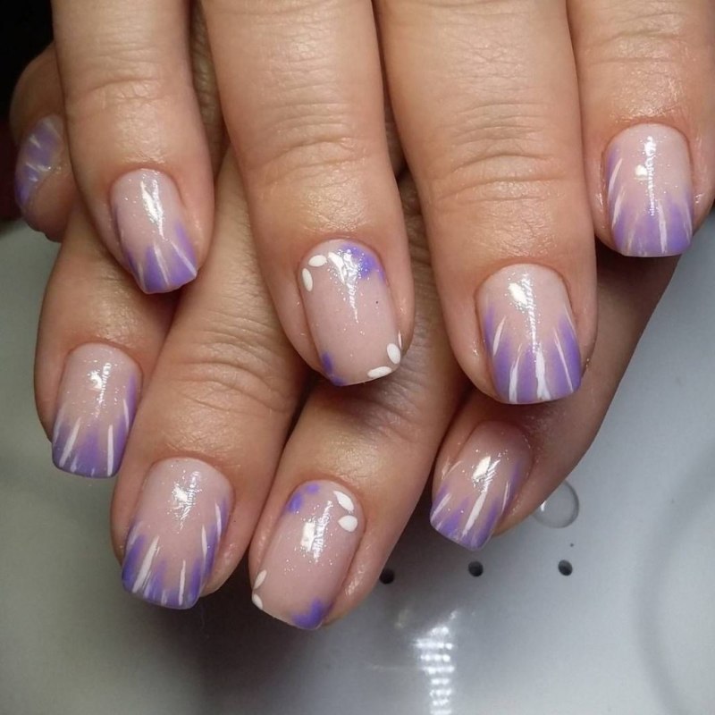 Маникюр градиент