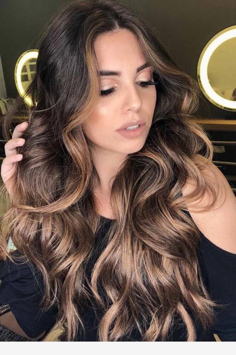 Мелирование балаяж