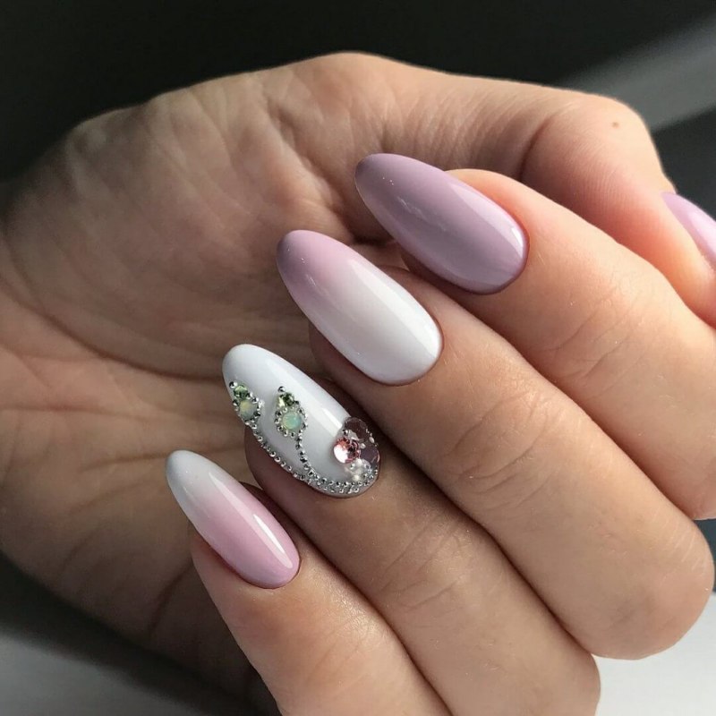 Маникюр на лвальные ноги