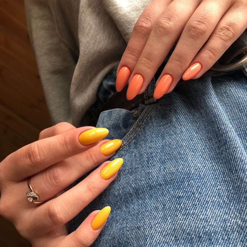 Маникюр разные руки