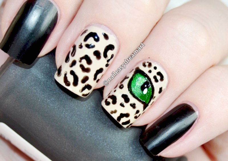 Леопардовые ногти