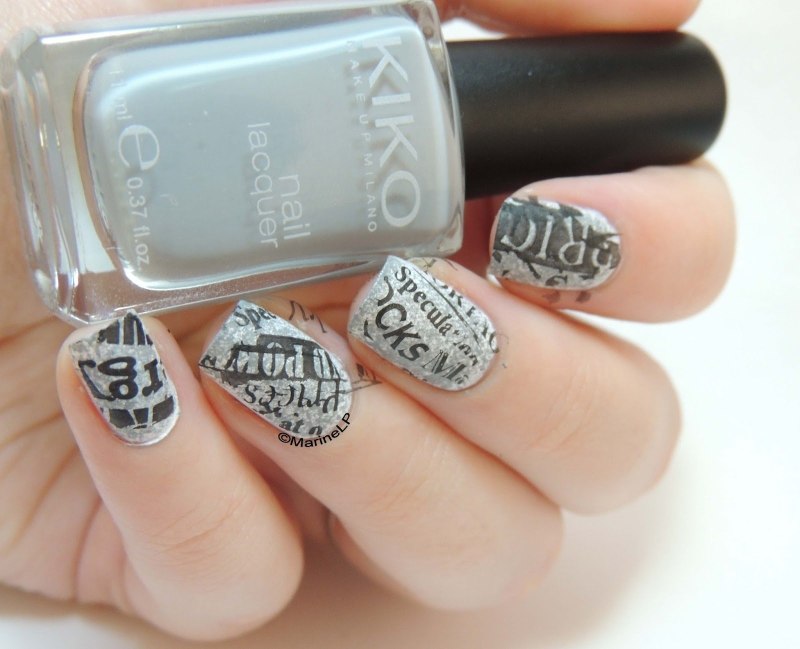 Газетный маникюр