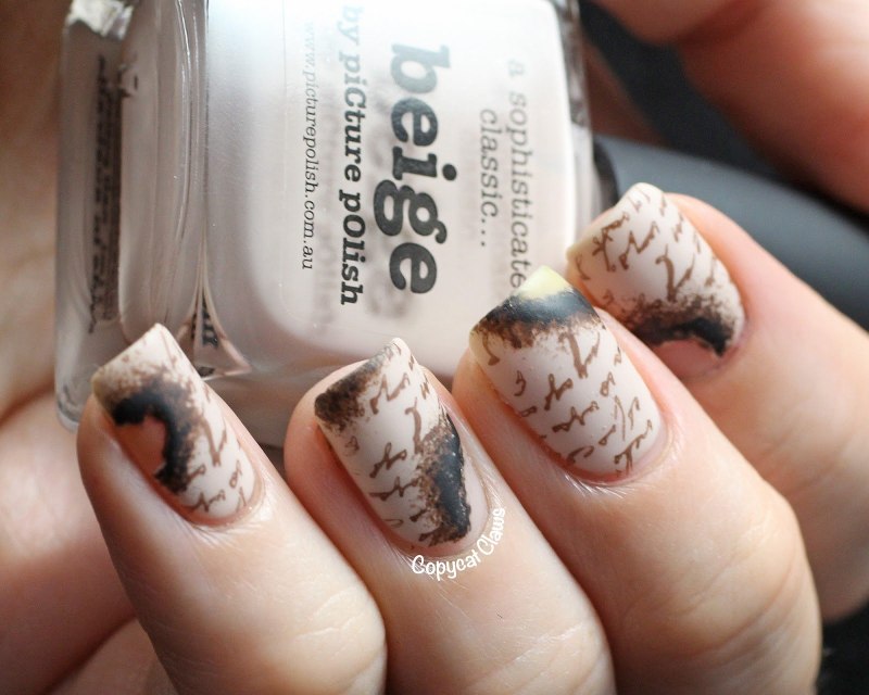 Газетный маникюр