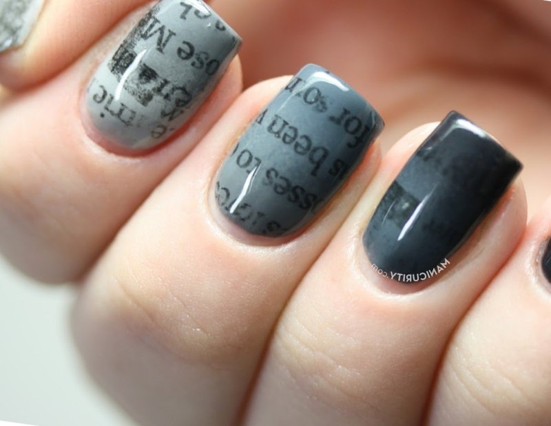 Старинный дизайн ногтей