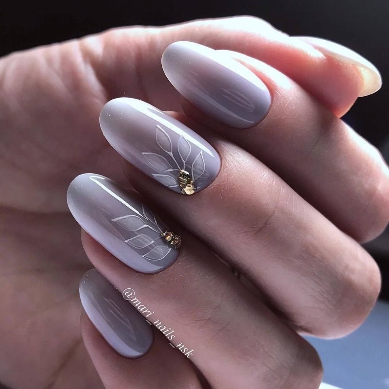 Гелевые ногти дизайн 2020