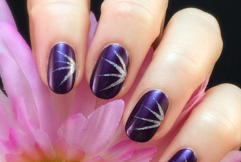 Простой дизайн ногтей