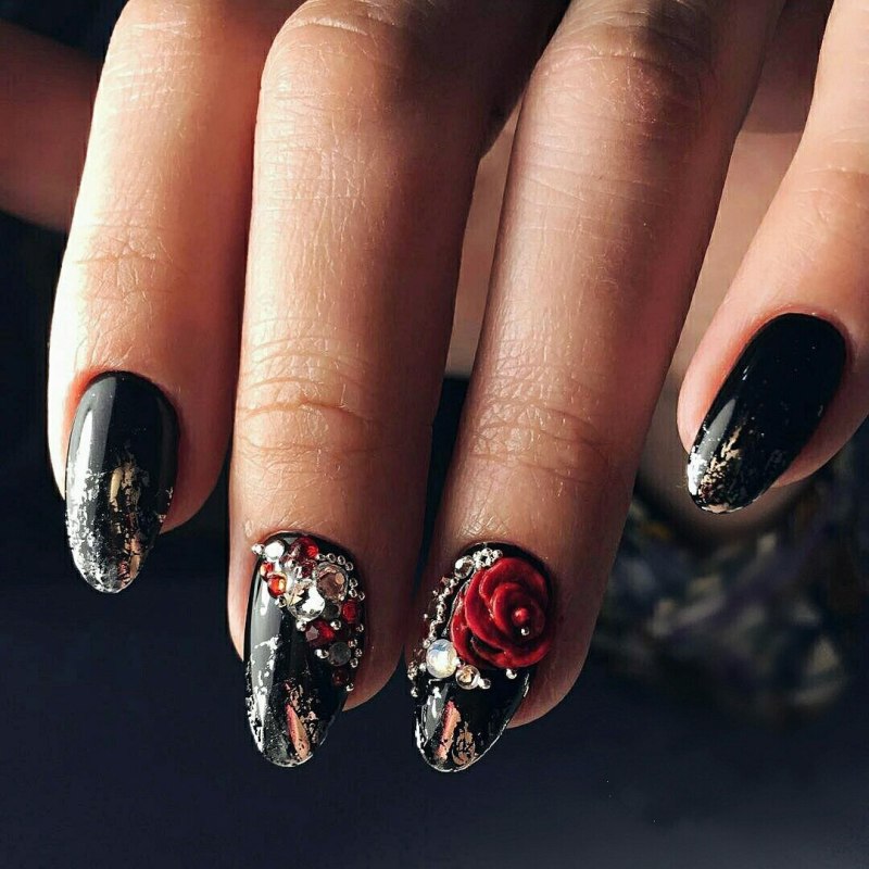 Маникюр три д