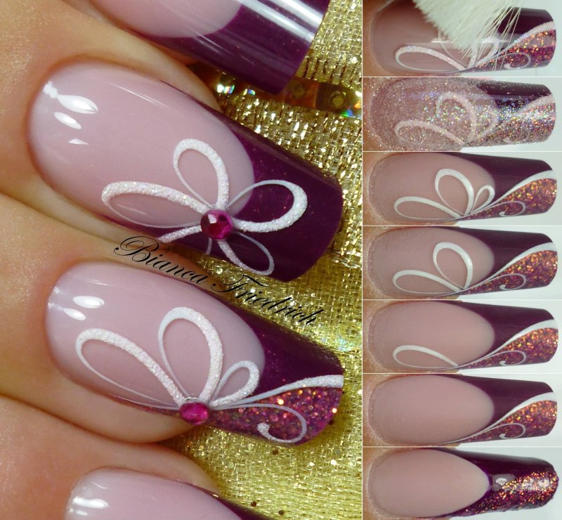 Дизайн ногтей несложный красивый