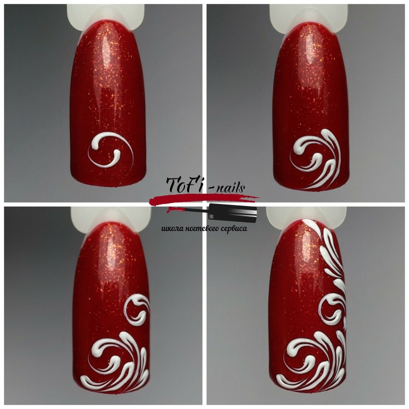 Вензеля на ногтях