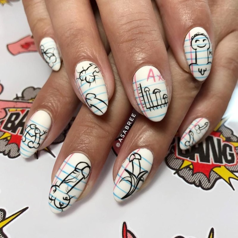 Позы для ногтей