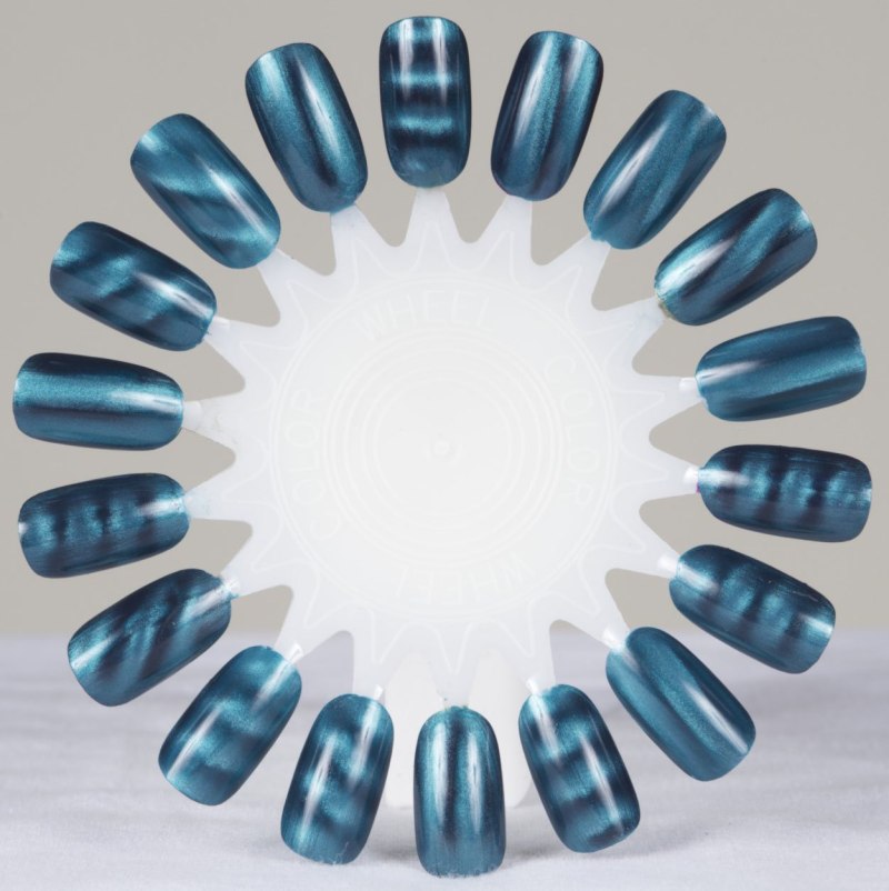 Магнит для гель-лака кошачий глаз двойной (прямоугольник/круг) IRISK