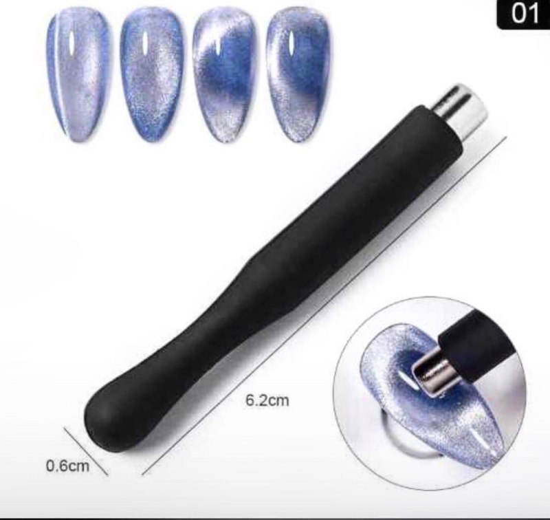 Магнит двухсторонний для гель лака кошачий глаз