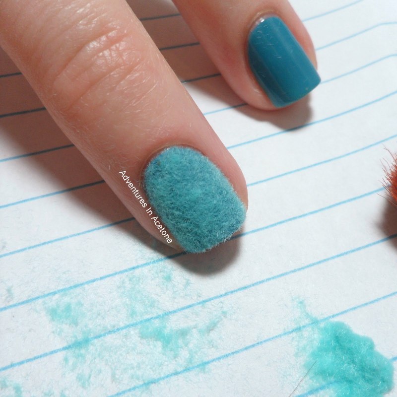 Ногти вельвет