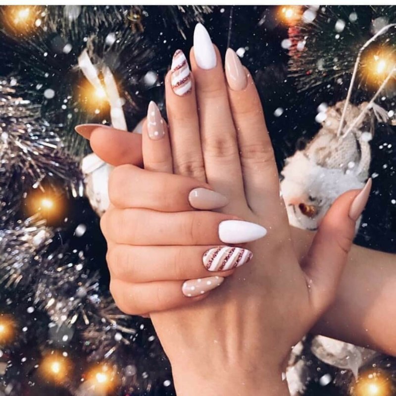 Новогодние ногти