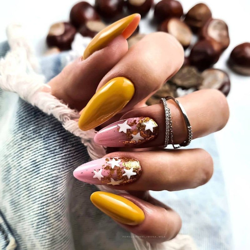 Осенний маникюр 2022