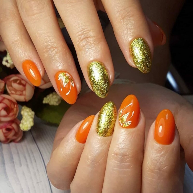 Ногти осень