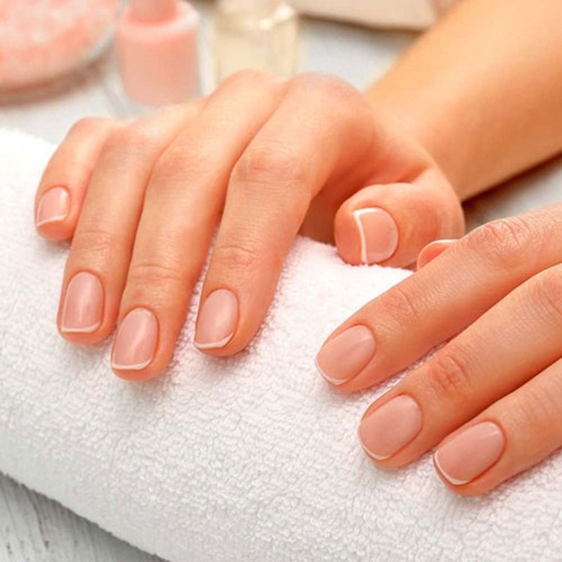 Маникюр с торца