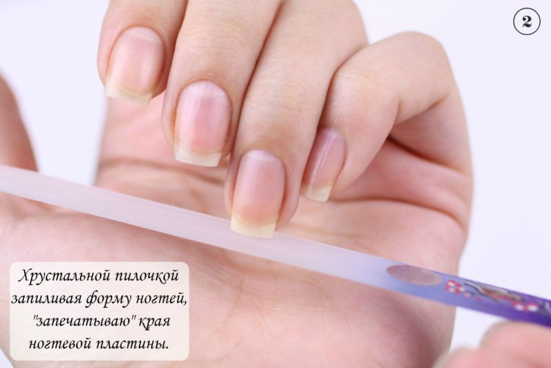 Ногти накрашенные лаком