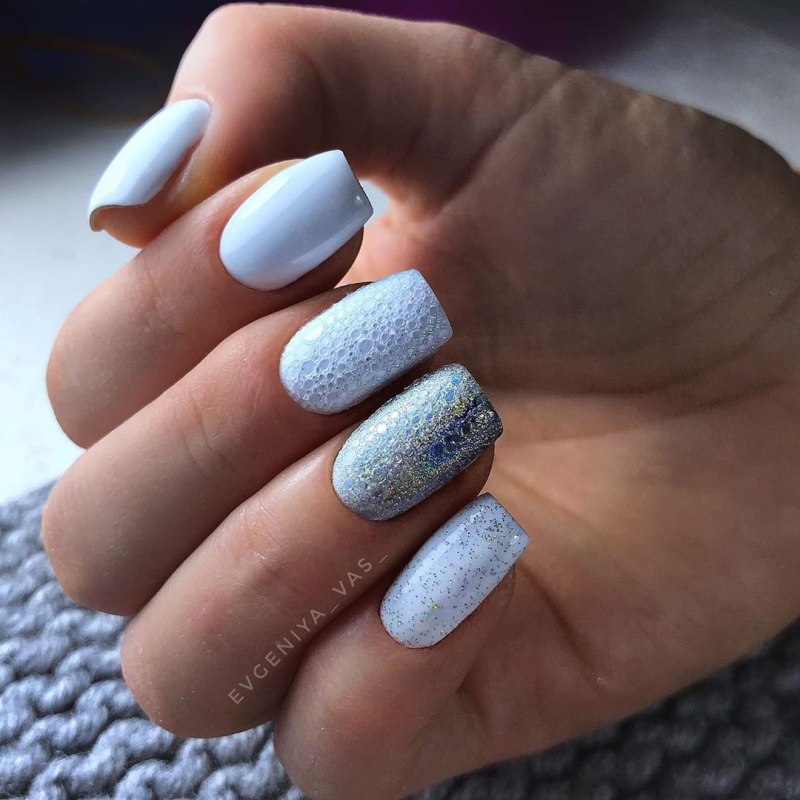 Нюдовый френч маникюр