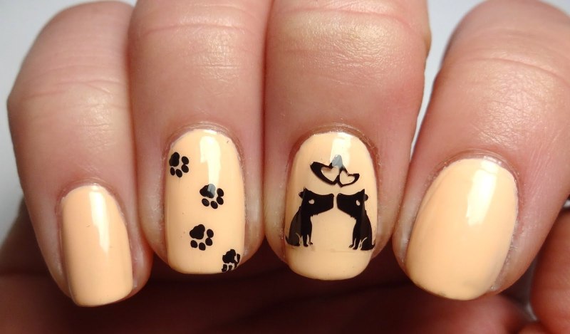 Маникюр с животными