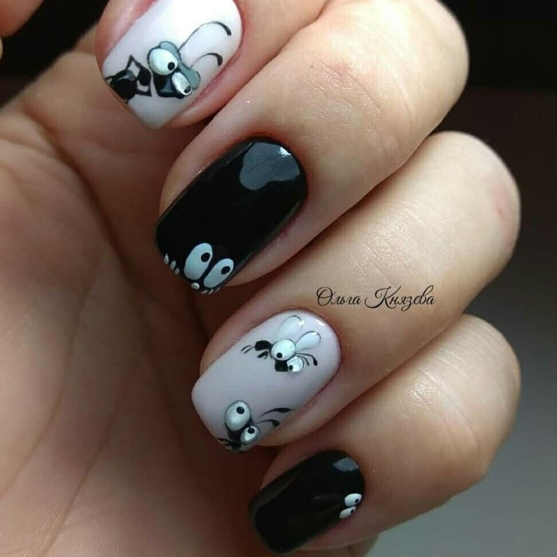 Маникюр с собаками