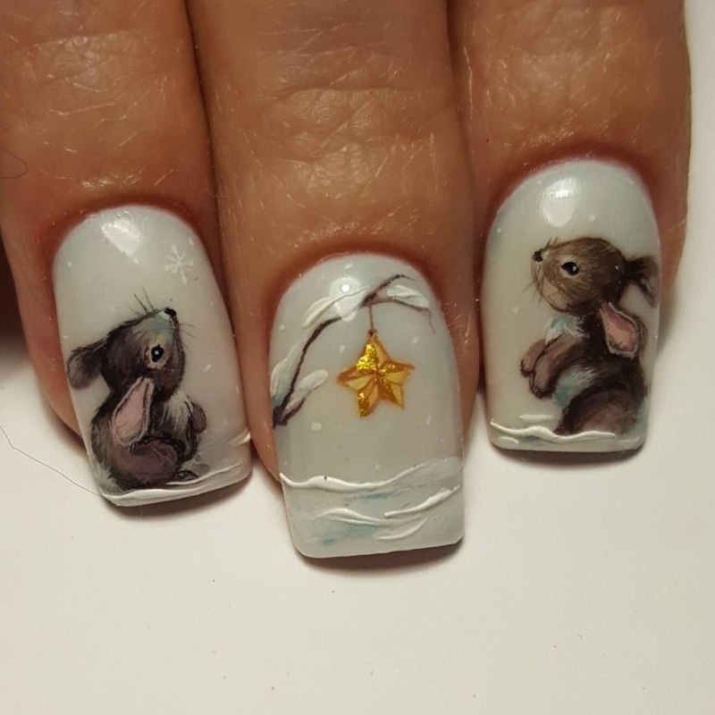 Окошки на маникюр