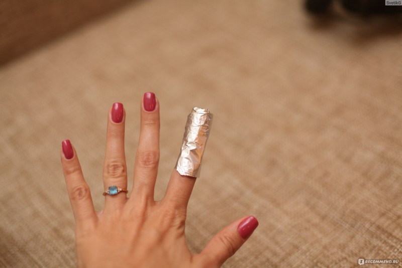 Сломался длинный ноготь