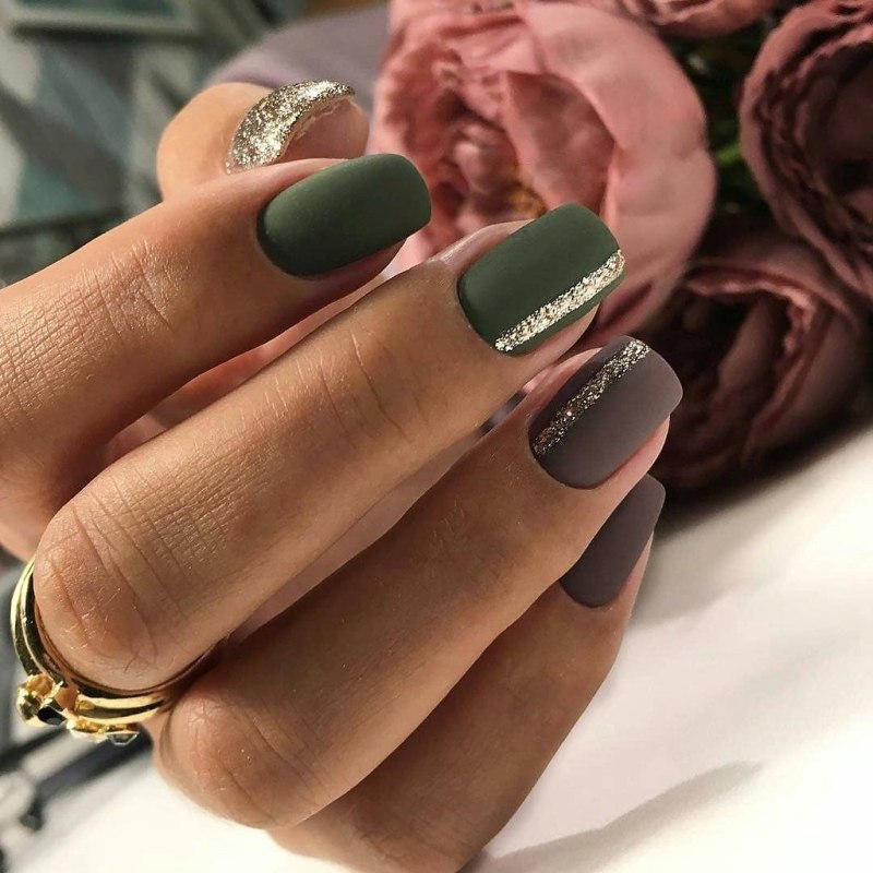 Лак для ногтей Essie зеленый