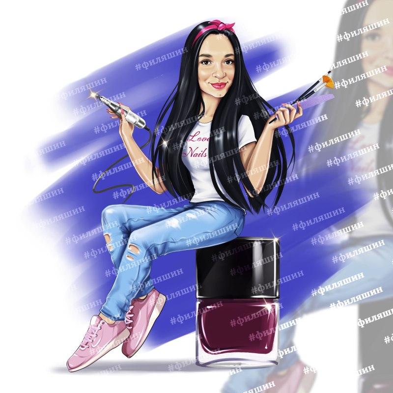 Креативы для рекламы маникюра