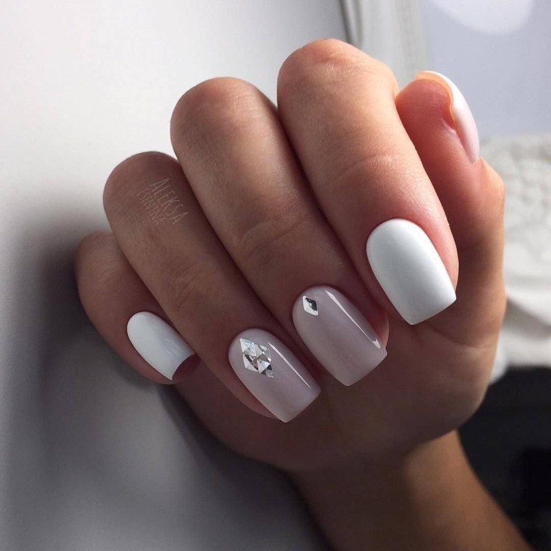 Ногти квадратные дизайн