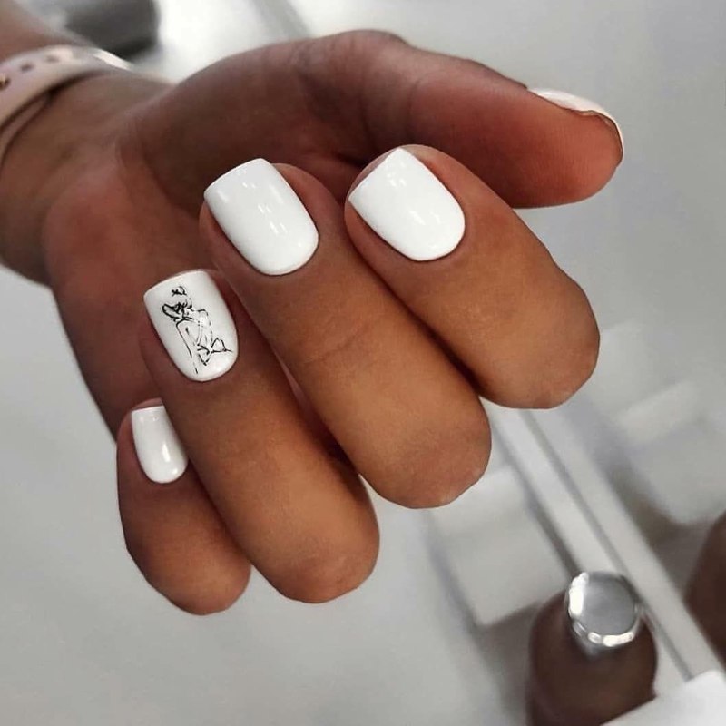 Маникюр омбре