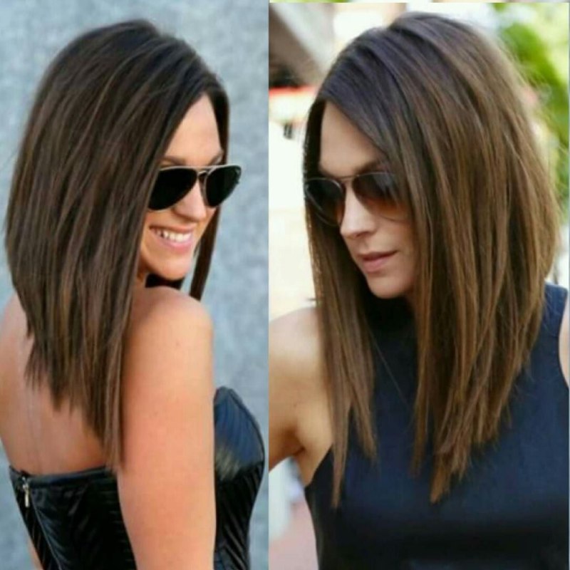 Удлиненное каре Ксении Бородиной