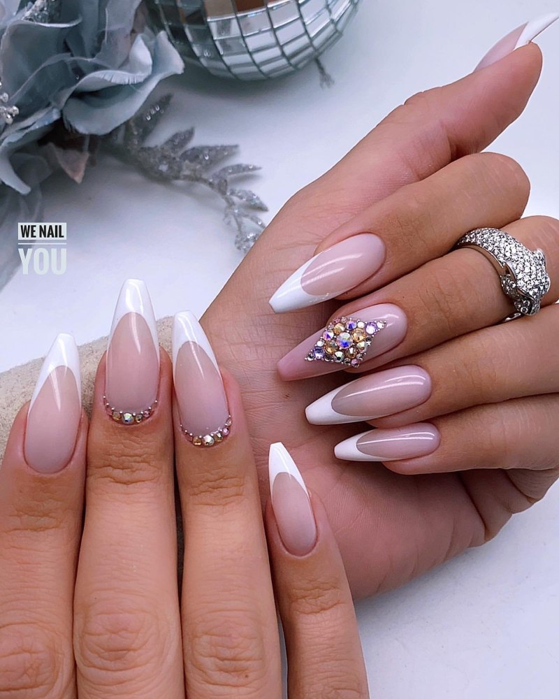 Свадебный френч миндаль