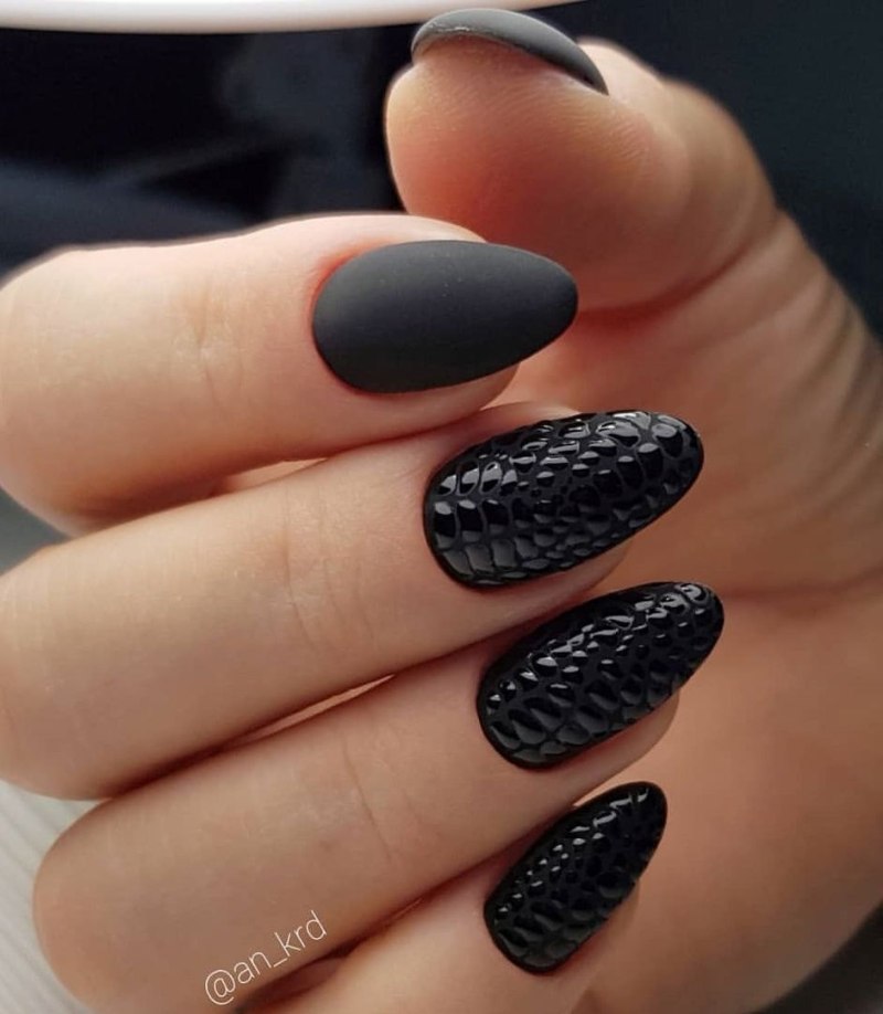 Маникюр кожа рептилии